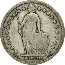 Coin, Switzerland, Franc, 1880, Bern, VF(20-25), Silver, KM:24