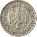 Munten, Federale Duitse Republiek, Mark, 1950, Karlsruhe, ZF, Copper-nickel