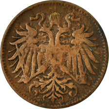 Coin, Austria, Franz Joseph I, 2 Heller, 1894, Berlin, VF(20-25), Bronze