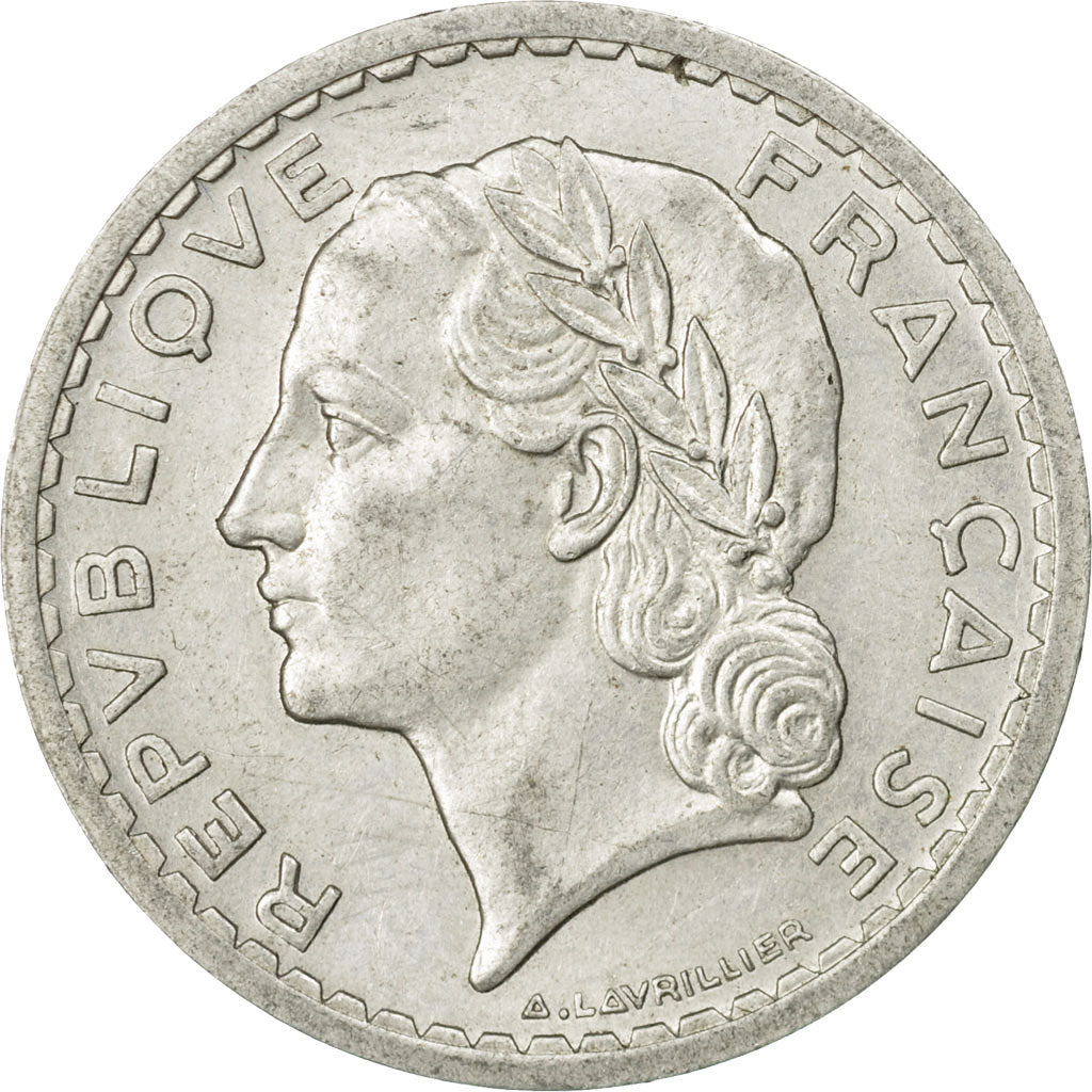 Monnaie, France, Lavrillier, 5 Francs, 1946, Beaumont - Le Roger, TB+