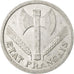 Coin, France, Bazor, 2 Francs, 1944, Beaumont - Le Roger, EF(40-45), Aluminum