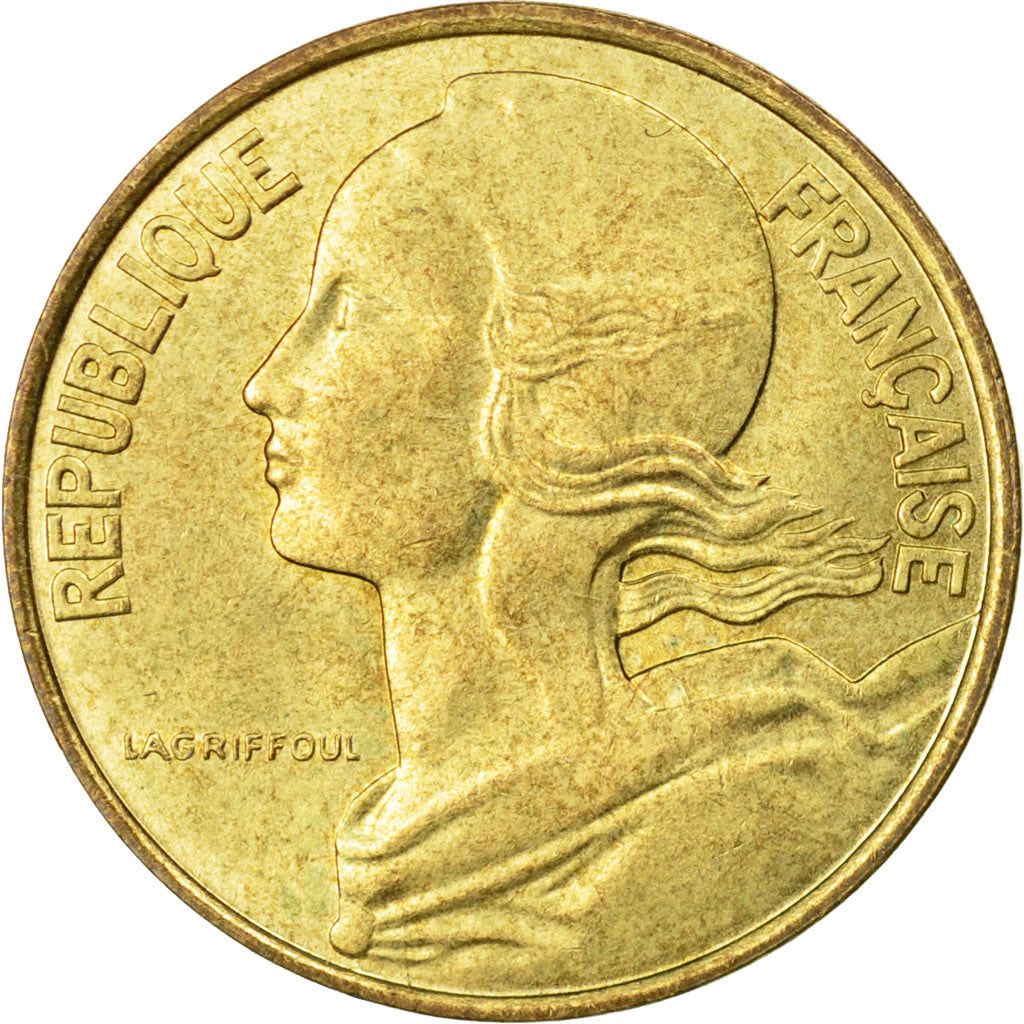 Coin, France, Marianne, 10 Centimes, 1990, Paris, VF(30-35), Aluminum-Bronze