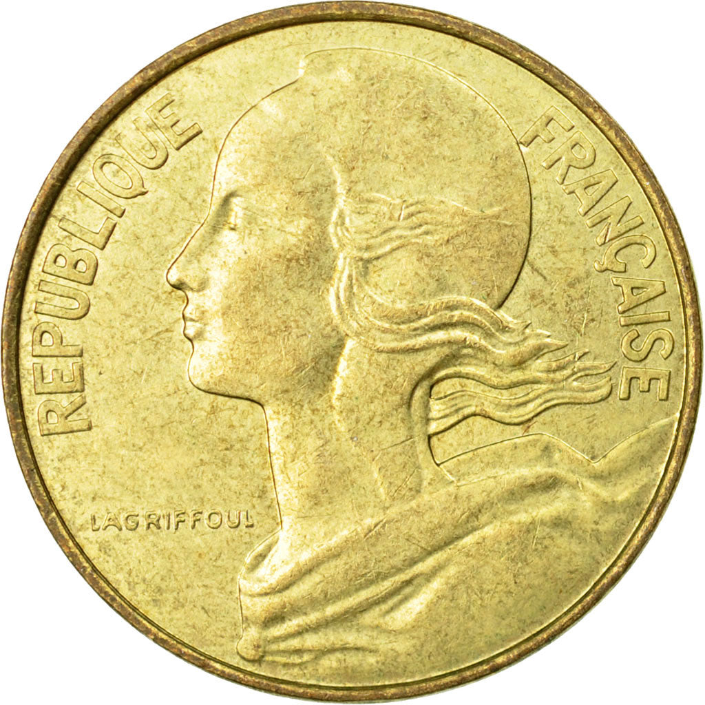 Coin, France, Marianne, 10 Centimes, 1989, Paris, VF(30-35), Aluminum-Bronze