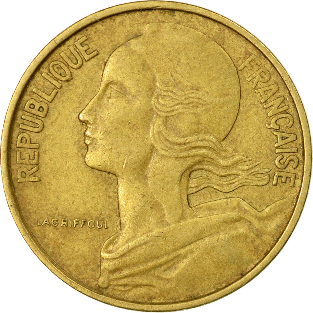 Coin, France, Marianne, 10 Centimes, 1991, Paris, VF(20-25), Aluminum-Bronze