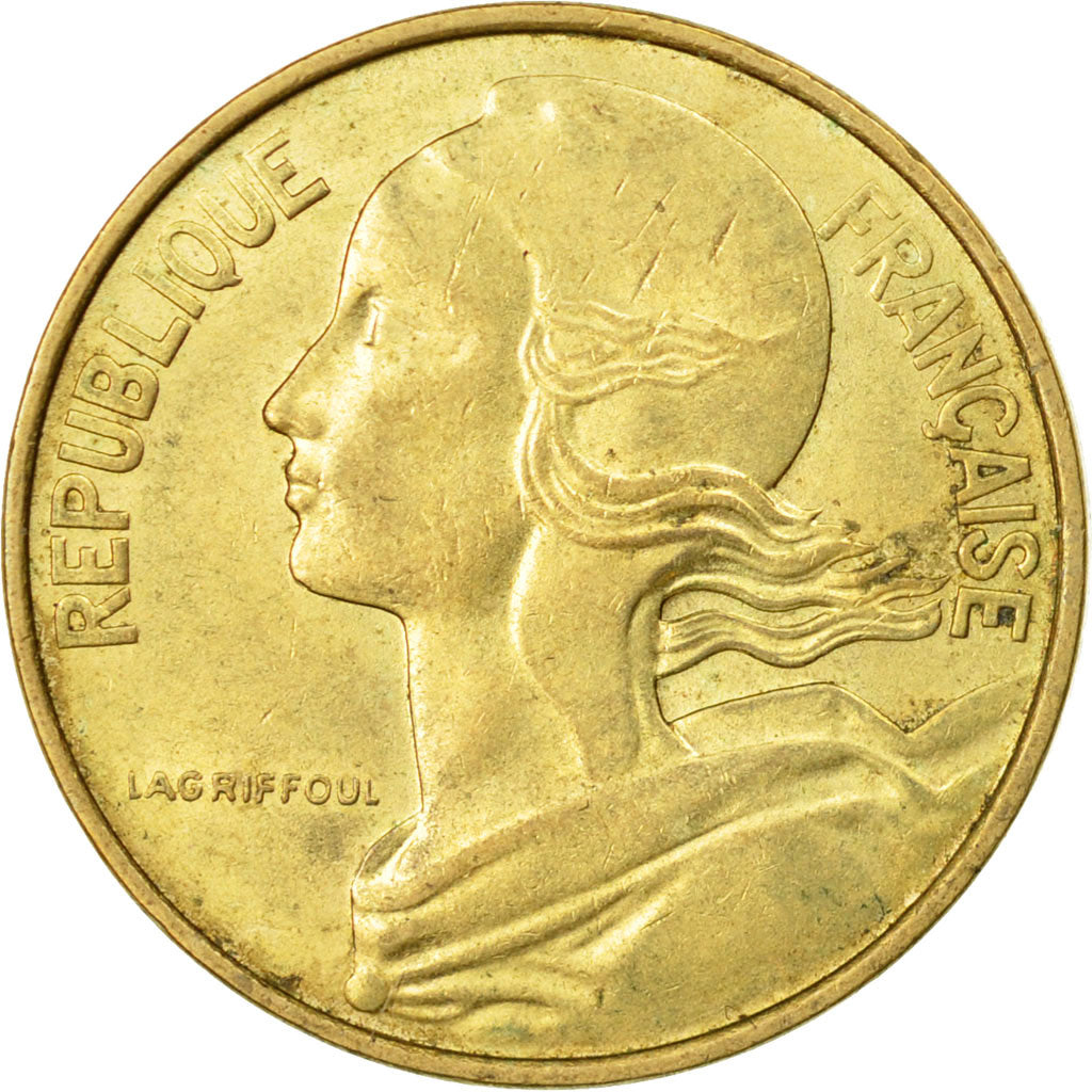 Münze, Frankreich, Marianne, 10 Centimes, 1967, Paris, S+, Aluminum-Bronze