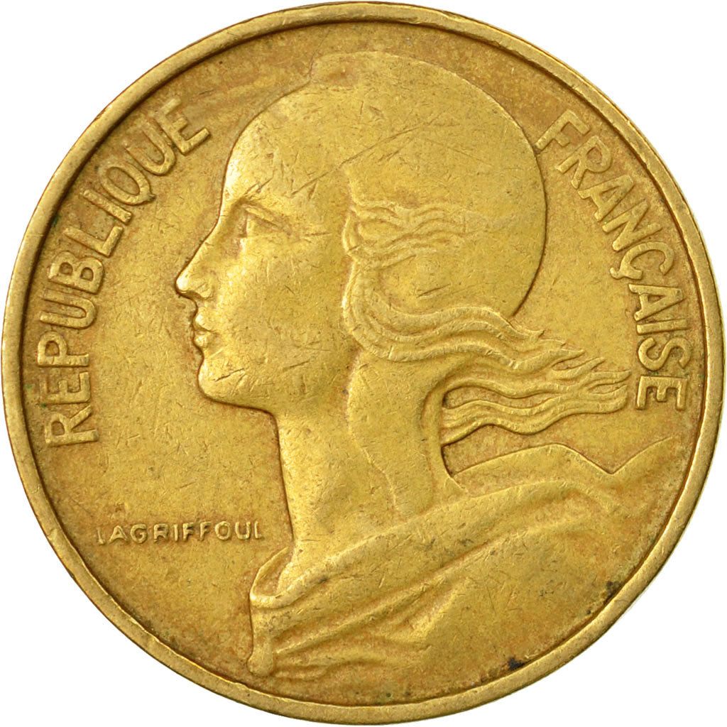 Coin, France, Marianne, 20 Centimes, 1989, Paris, EF(40-45), Aluminum-Bronze