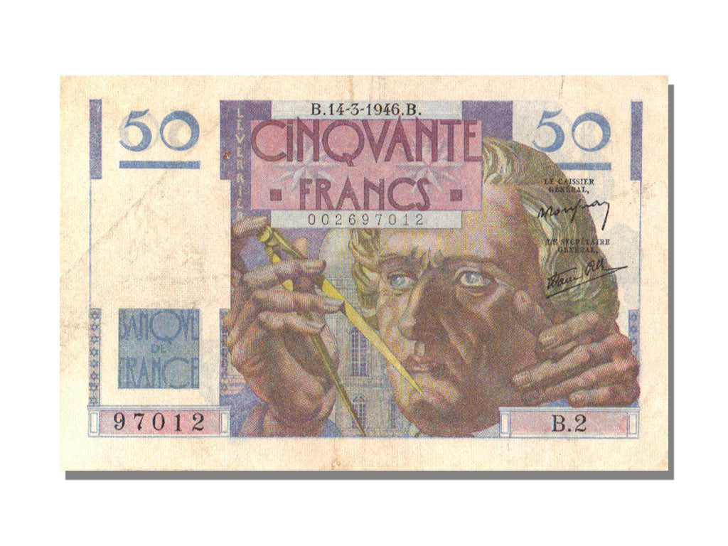 50 Francs Type Le Verrier