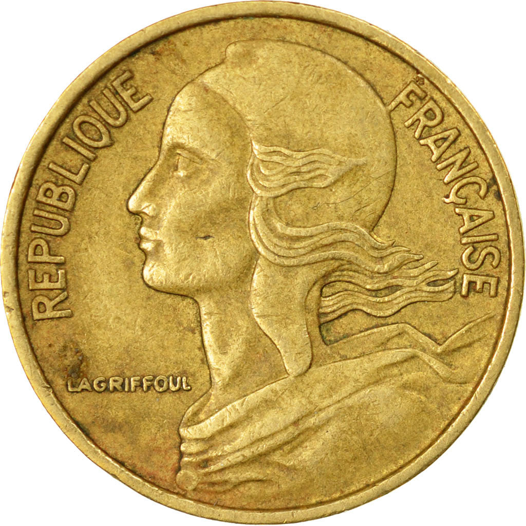 Coin, France, Marianne, 5 Centimes, 1968, Paris, VF(30-35), Aluminum-Bronze
