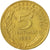 Moneda, Francia, Marianne, 5 Centimes, 1980, Paris, BC+, Aluminio - bronce