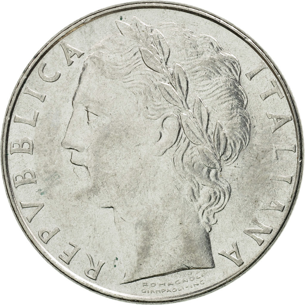 Coin, Italy, 100 Lire, 1987, Rome, EF(40-45), Stainless Steel, KM:96.1
