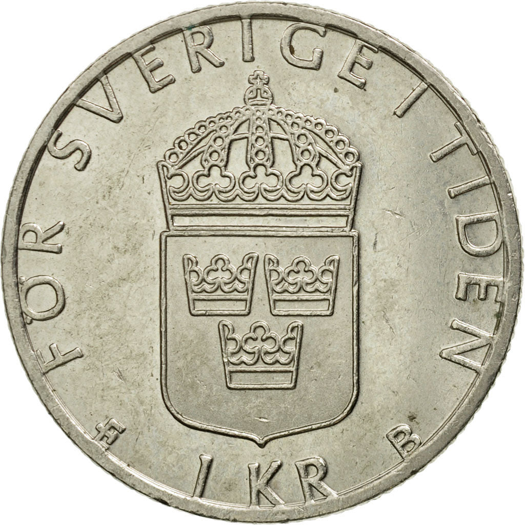 Coin, Sweden, Carl XVI Gustaf, Krona, 2000, MS(63), Copper-nickel, KM:852a