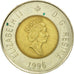 Moneda, Canadá, Elizabeth II, 2 Dollars, 1996, Royal Canadian Mint, Ottawa