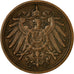 Moneda, ALEMANIA - IMPERIO, Wilhelm II, Pfennig, 1907, Muldenhütten, MBC