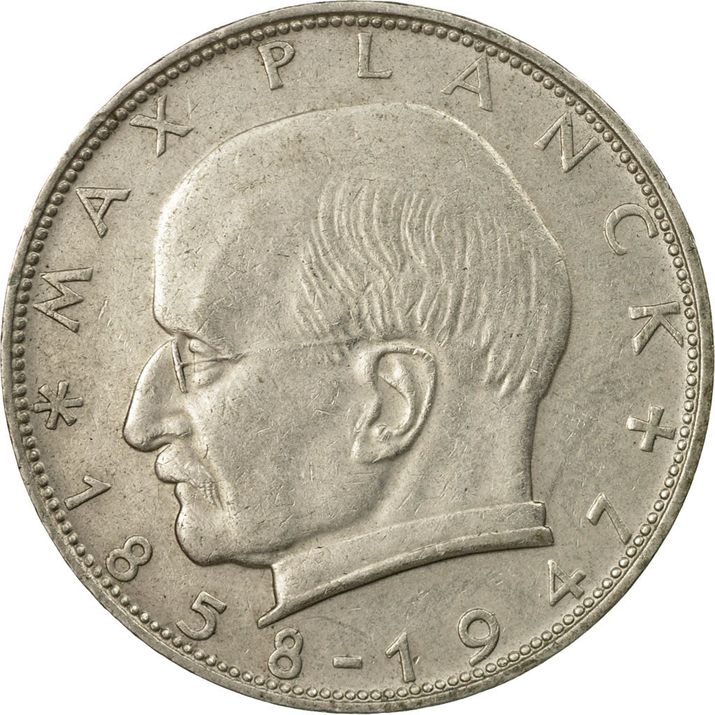 Coin, GERMANY - FEDERAL REPUBLIC, 2 Mark, 1968, Munich, EF(40-45)