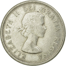 Coin, Canada, Elizabeth II, 25 Cents, 1958, Royal Canadian Mint, Ottawa