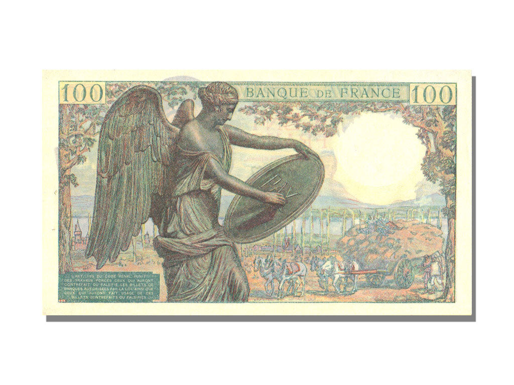 FRANCE, 100 Francs, 1942, 1942-05-15, UNC(63), B.3, Fayette #27.1