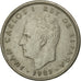 Moneta, Hiszpania, Juan Carlos I, 5 Pesetas, 1989, VF(30-35), Miedź-Nikiel