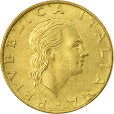 Coin, Italy, 200 Lire, 1985, Rome, AU(50-53), Aluminum-Bronze, KM:105