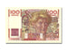 Billete, Francia, 100 Francs, 100 F 1945-1954 ''Jeune Paysan'', 1946