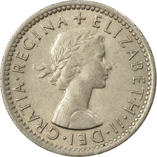 Monnaie, Grande-Bretagne, Elizabeth II, 6 Pence, 1958, SUP, Copper-nickel