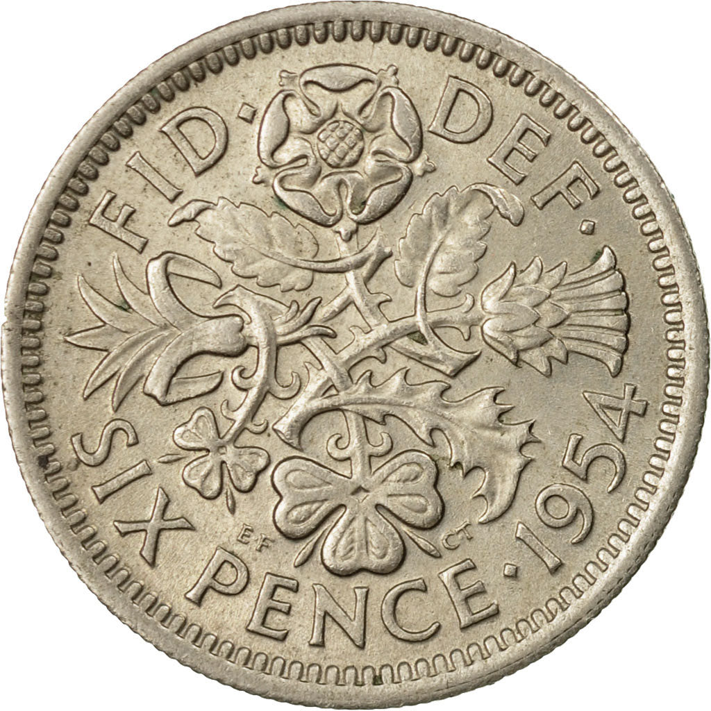 Monnaie, Grande-Bretagne, Elizabeth II, 6 Pence, 1958, SUP, Copper-nickel
