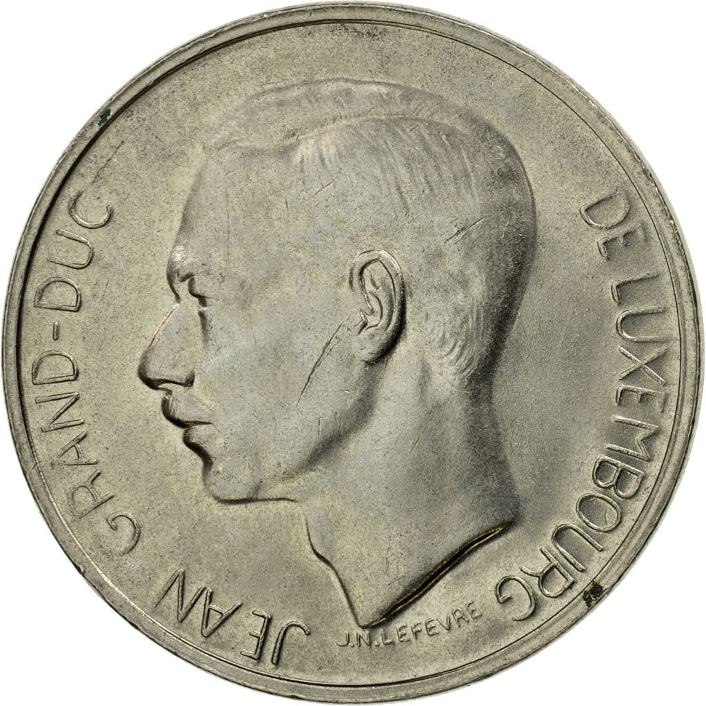 Münze, Luxemburg, Jean, 10 Francs, 1979, SS, Nickel, KM:57