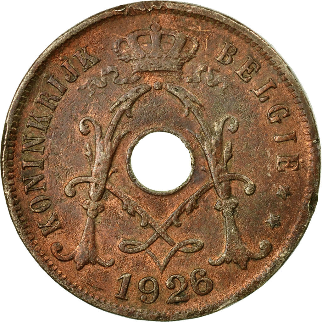 Coin, Belgium, 25 Centimes, 1926, VF(20-25), Copper-nickel, KM:69