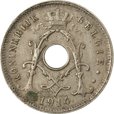 Coin, Belgium, 5 Centimes, 1914, VF(20-25), Copper-nickel, KM:67