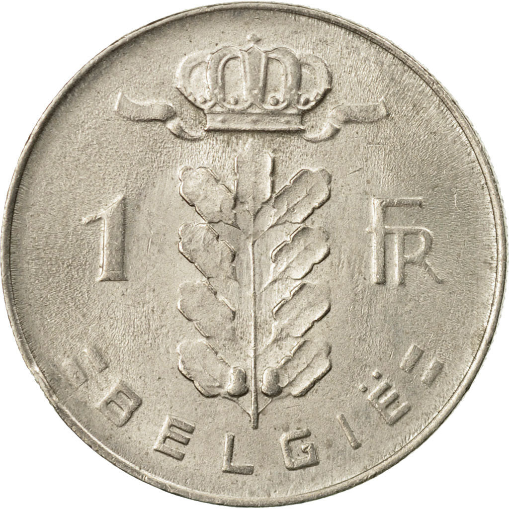 Coin, Belgium, Franc, 1976, AU(55-58), Copper-nickel, KM:143.1