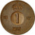 Coin, Sweden, Gustaf VI, Ore, 1957, EF(40-45), Bronze, KM:820