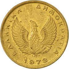 Coin, Greece, Constantine II, Drachma, 1973, VF(30-35), Nickel-brass, KM:107