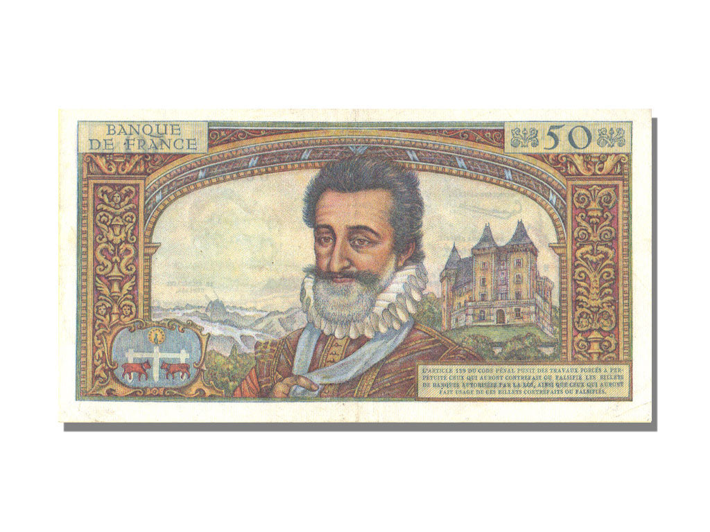 Francia, 50 Nouveaux Francs, 1959, KM:143a, 1959-07-02, BB+, Fayette:58.2