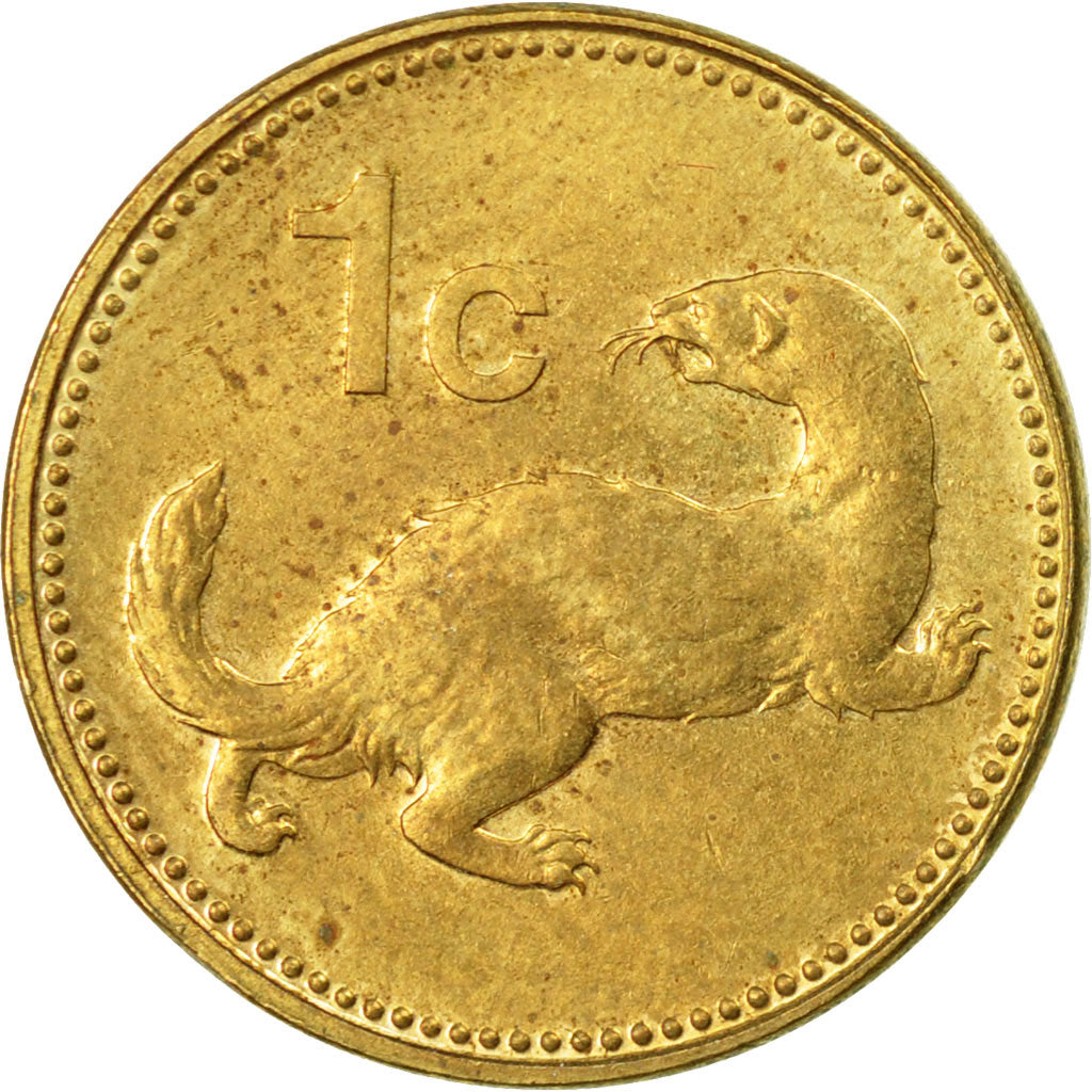 Coin, Malta, Cent, 1986, British Royal Mint, EF(40-45), Nickel-brass, KM:78