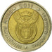 Coin, South Africa, 5 Rand, 2011, EF(40-45), Bi-Metallic, KM:506