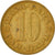 Moneta, Jugosławia, 10 Para, 1979, VF(30-35), Mosiądz, KM:44