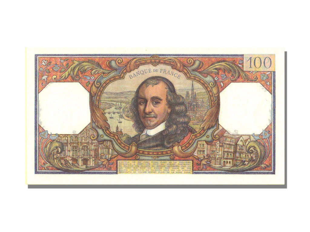 Banknot, Francja, 100 Francs, Corneille, 1965, 1965-07-01, UNC(63)