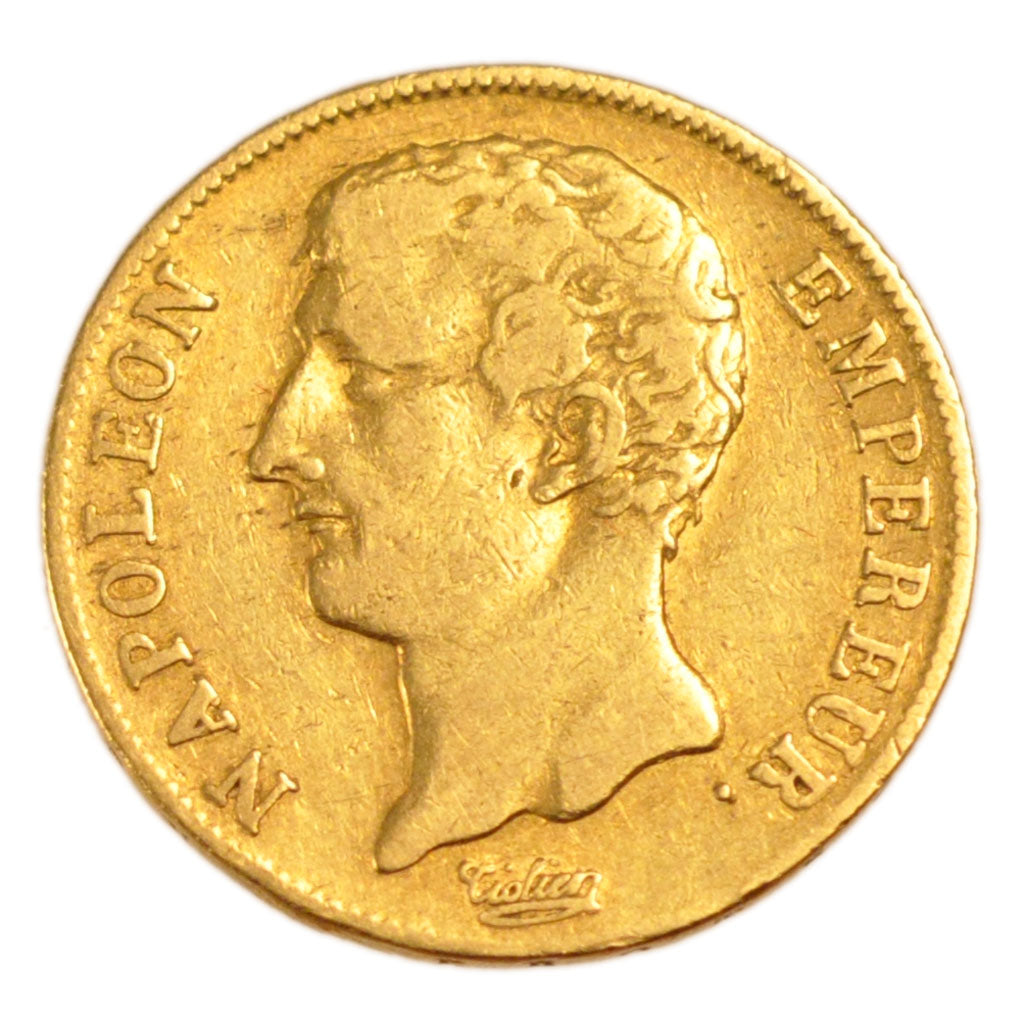 FRANCE, Napoléon I, 20 Francs, 1804, Paris, KM #661, VF(30-35), Gold, Gadoury #.