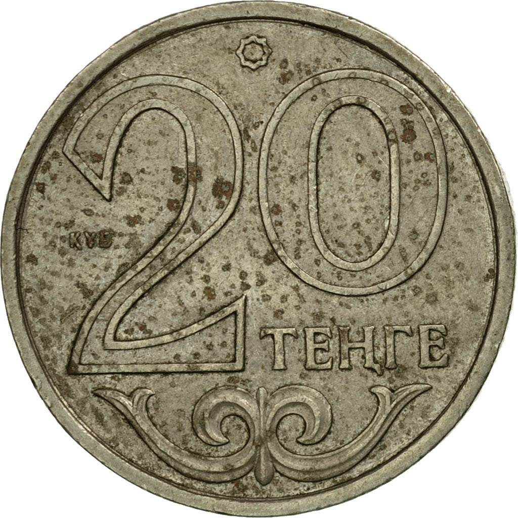 Monnaie, Kazakhstan, 20 Tenge, 2006, Kazakhstan Mint, TB+, Copper-Nickel-Zinc
