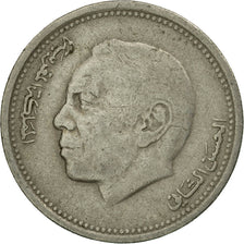 Coin, Morocco, al-Hassan II, 1/2 Dirham, 1987/AH1407, Paris, VF(30-35)