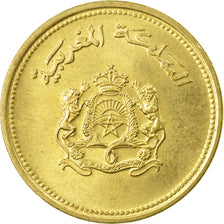Monnaie, Maroc, al-Hassan II, 20 Santimat, 1987/AH1407, Paris, SUP