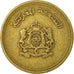 Coin, Morocco, al-Hassan II, 20 Santimat, 1987/AH1407, Paris, VF(20-25)