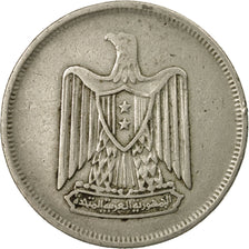 Coin, Egypt, 10 Piastres, 1967, EF(40-45), Copper-nickel, KM:413