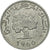 Coin, Tunisia, Millim, 1960, Paris, VF(30-35), Aluminum, KM:280