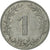 Coin, Tunisia, Millim, 1960, Paris, VF(30-35), Aluminum, KM:280