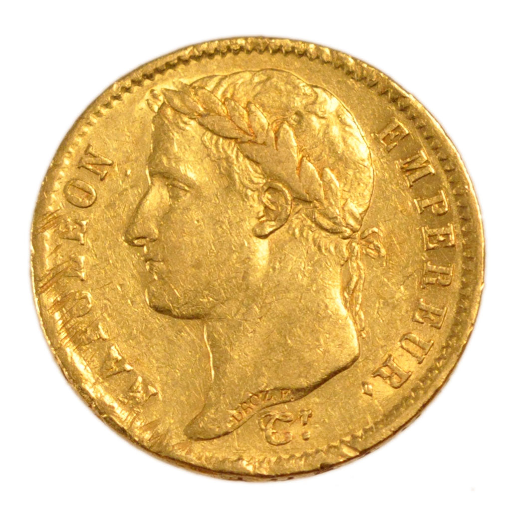 FRANCE, Napoléon I, 20 Francs, 1807, Paris, EF(40-45), Gold, Gadoury #1024, 6.30