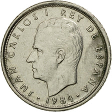 Moneta, Hiszpania, Juan Carlos I, 10 Pesetas, 1984, VF(30-35), Miedź-Nikiel