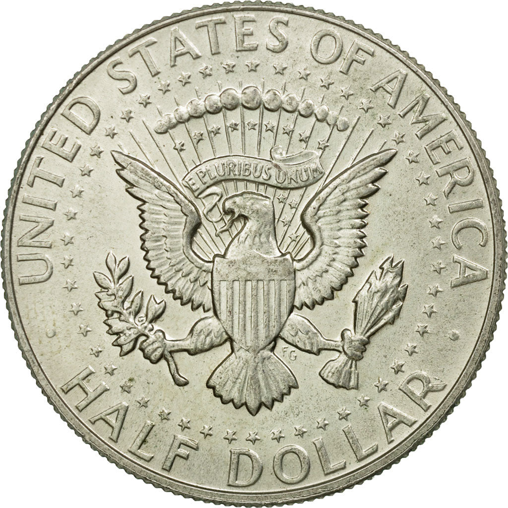 Coin, United States, Kennedy Half Dollar, Half Dollar, 1967, U.S. Mint