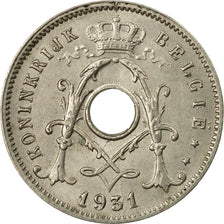 Coin, Belgium, 5 Centimes, 1931, AU(50-53), Nickel-brass, KM:94