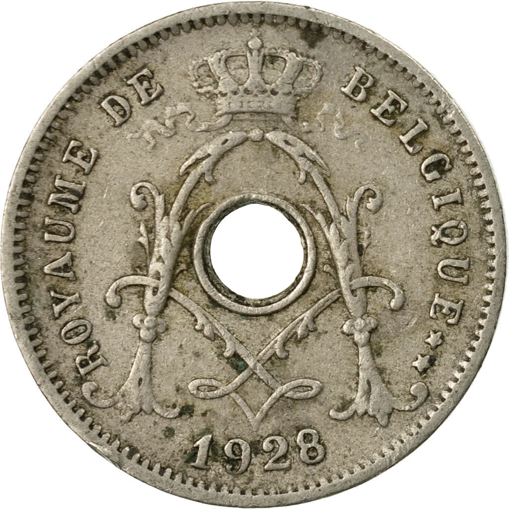 Coin, Belgium, 5 Centimes, 1928, VF(20-25), Copper-nickel, KM:66
