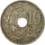 Coin, Belgium, 10 Centimes, 1924, F(12-15), Copper-nickel, KM:86